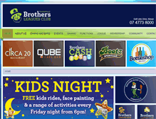 Tablet Screenshot of brotherstsv.com.au